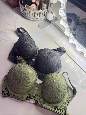 Aeropostale Lace Push-Up Bras
